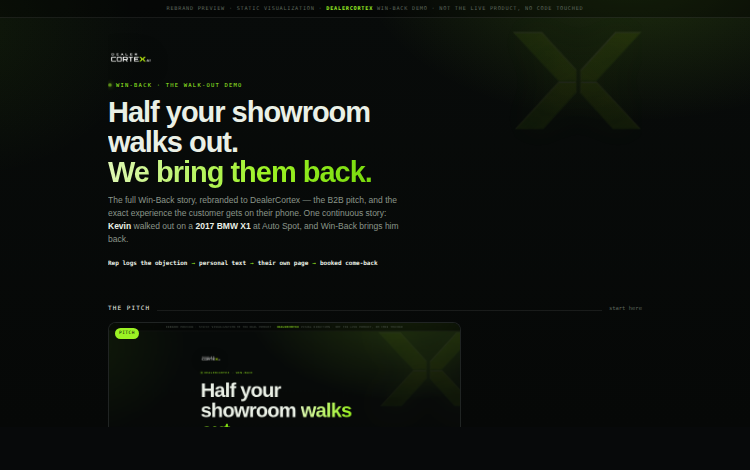 Win-Back demo
