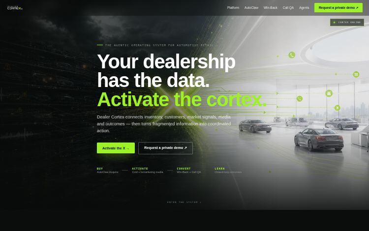 Marketing site